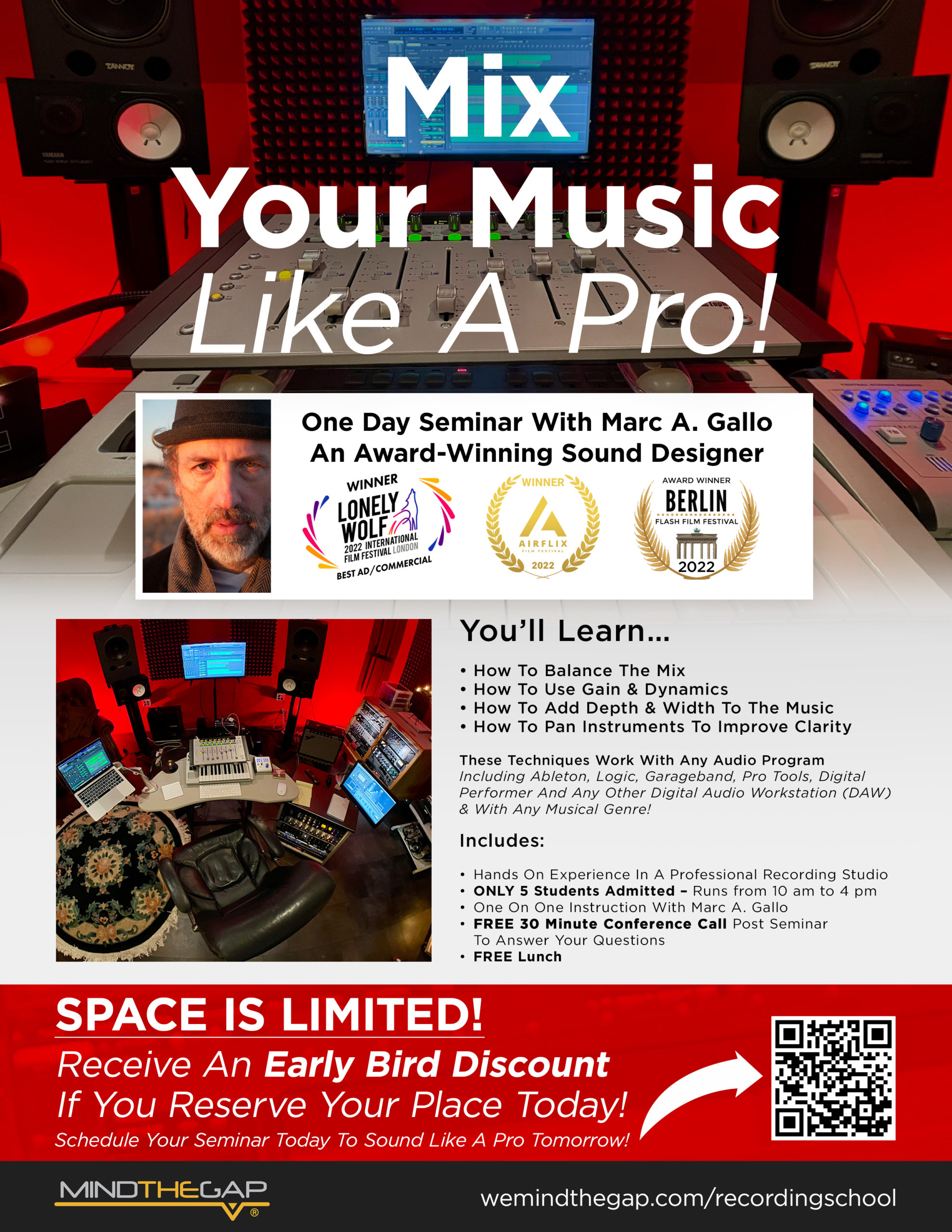 Recording School Mix Your Music Like a Pro Music Sound Design